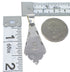 Genuine Sterling Silver Turquoise And Opal Inlay Pendant AX48216